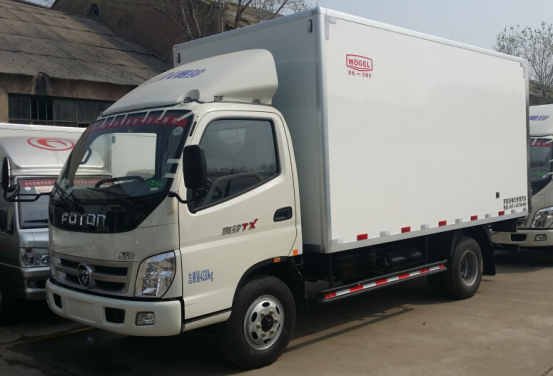 肉挂冷藏车 福田奥铃肉挂冷藏车（宽体）